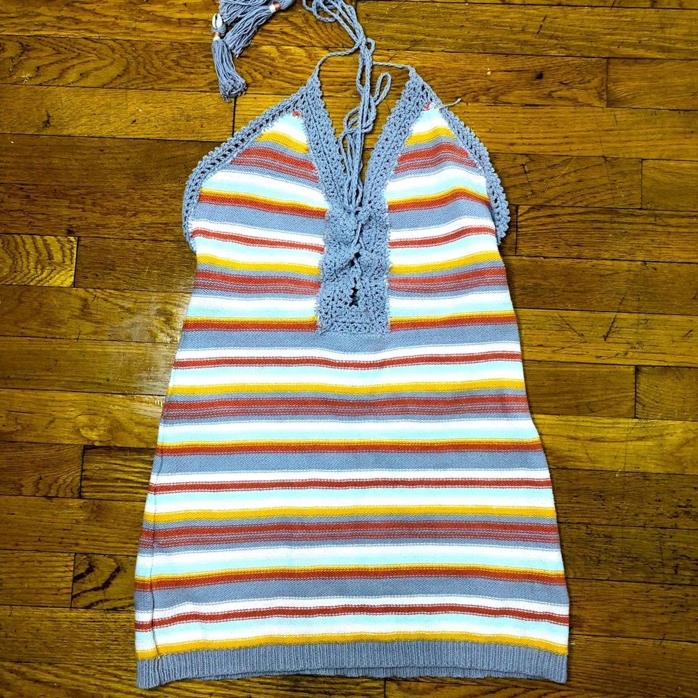 Halter dress knit.